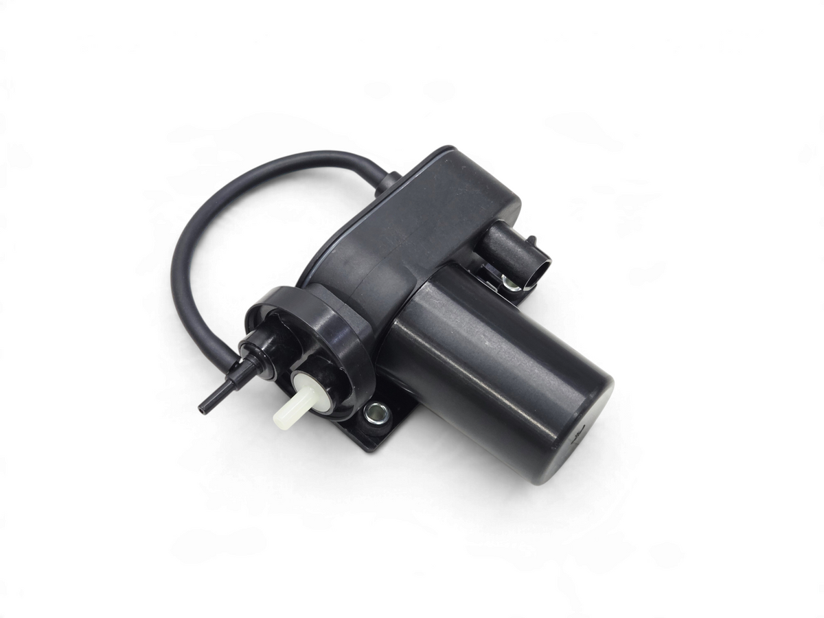 Send it Auto Parts OEM GM secondary vacuum pump for 1991-1995 Chevrolet Corvette C4, black plastic automotive part.