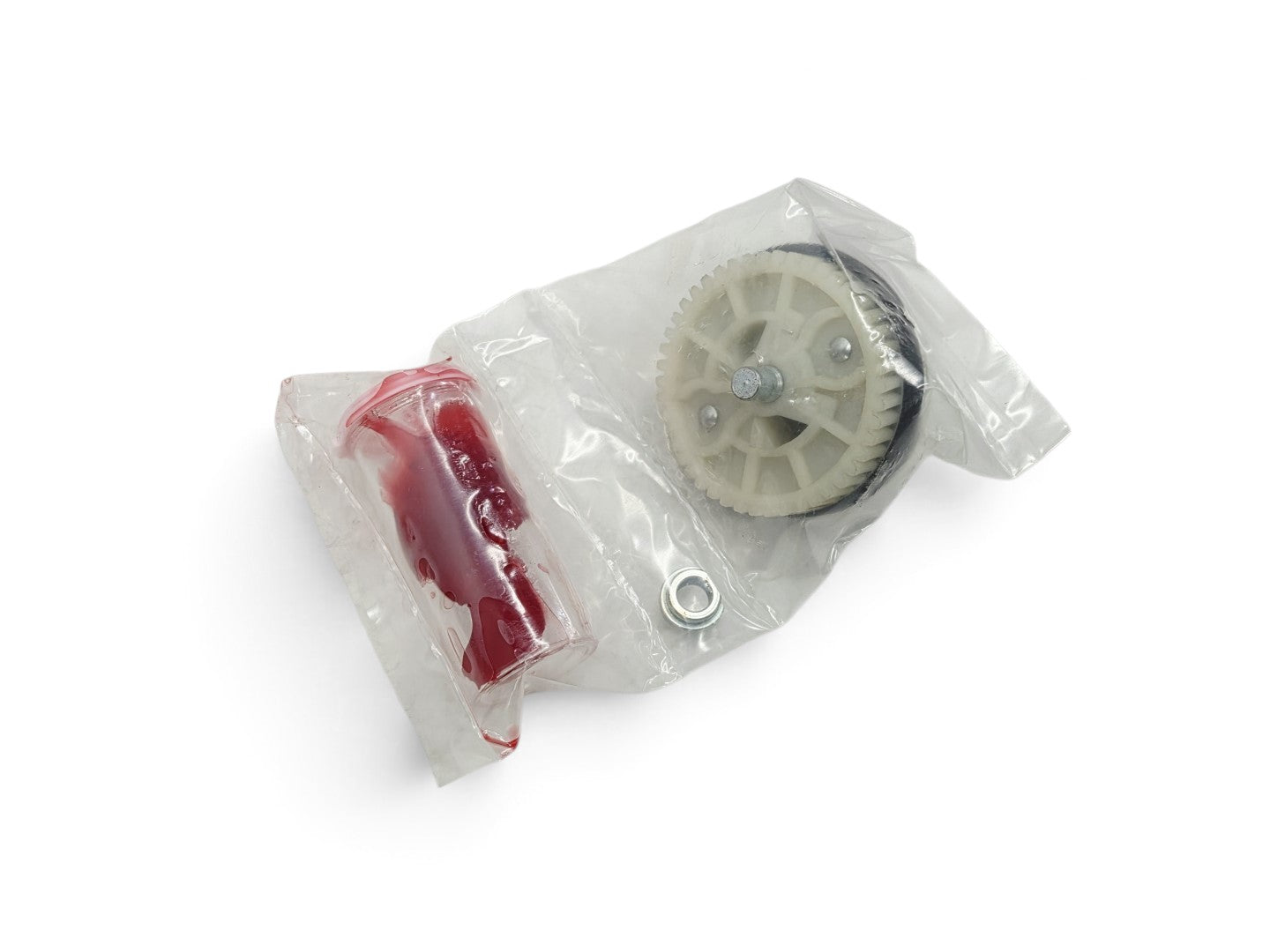 Send it Auto Parts power window motor gear kit for 1963-1982 Corvette, featuring nylon gear, lube, and bushing.