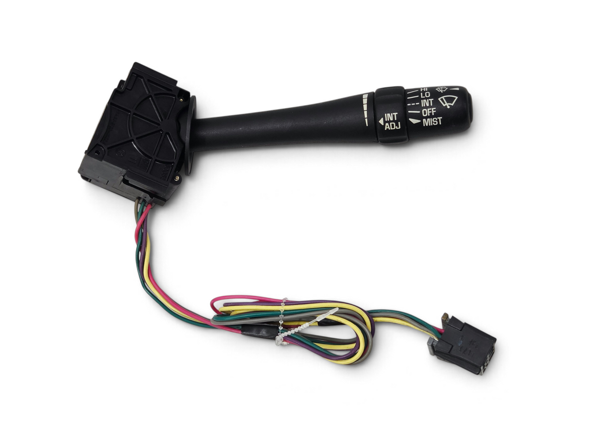 Send it Auto Parts OEM black windshield wiper switch stalk for 1997-2004 Chevrolet Corvette C5 with wiring harness