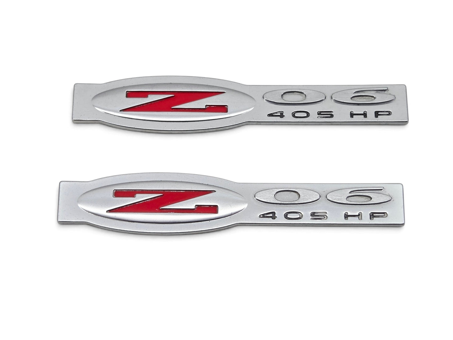 2002-2004 Chevy Corvette C5 Z06 Fender Emblems OEM GM