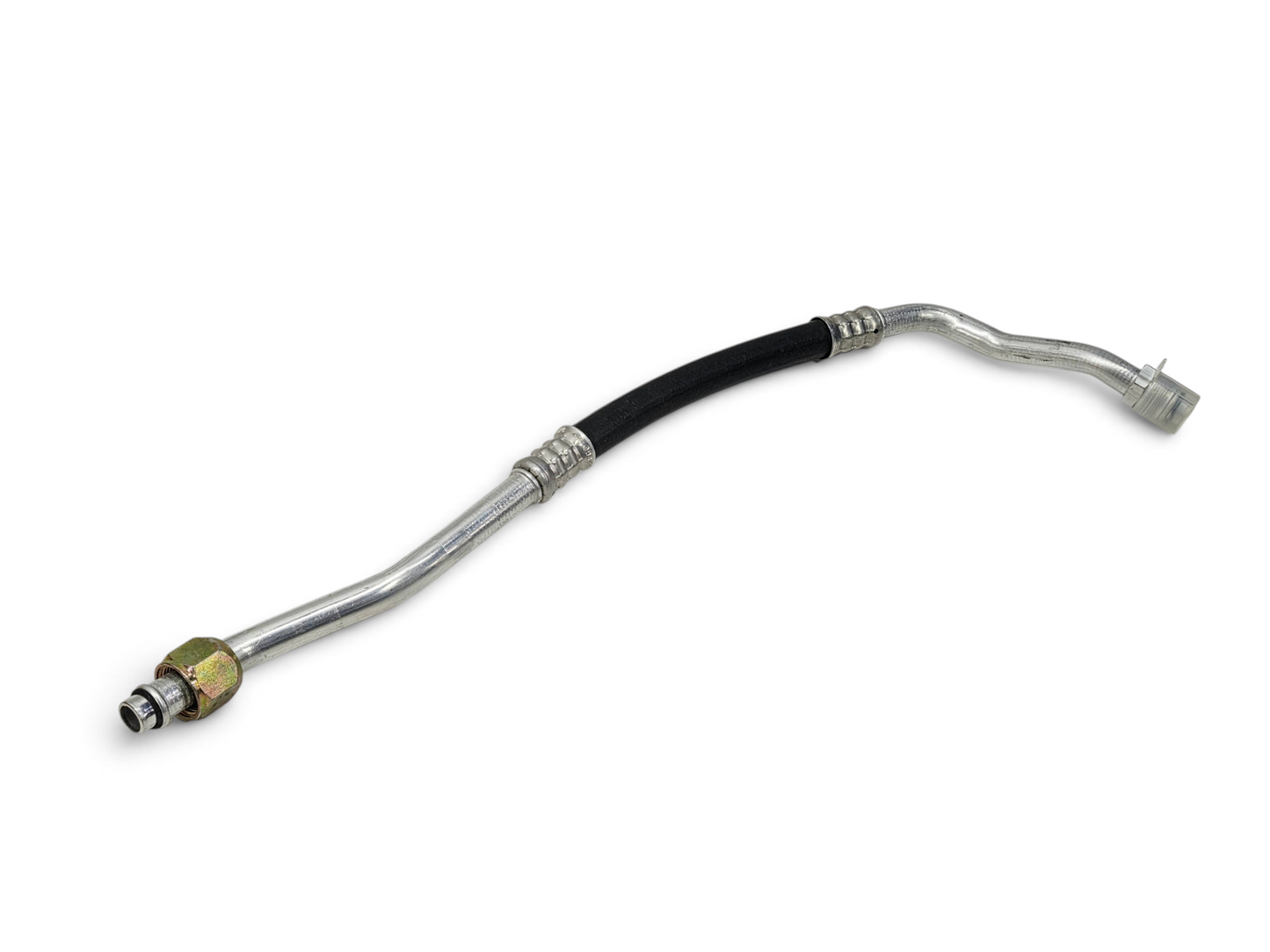 Send it Auto Parts OEM GM accumulator hose for 1990-1993 Corvette C4 ZR-1 with metal fittings and black rubber