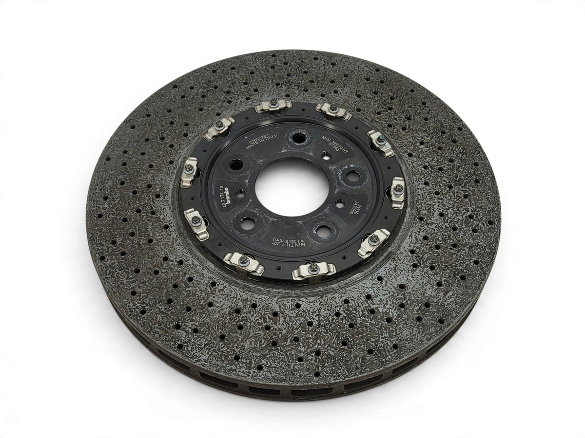 Send it Auto Parts OEM carbon ceramic front brake rotor for 2009-2013 Chevrolet Corvette C6 ZR1