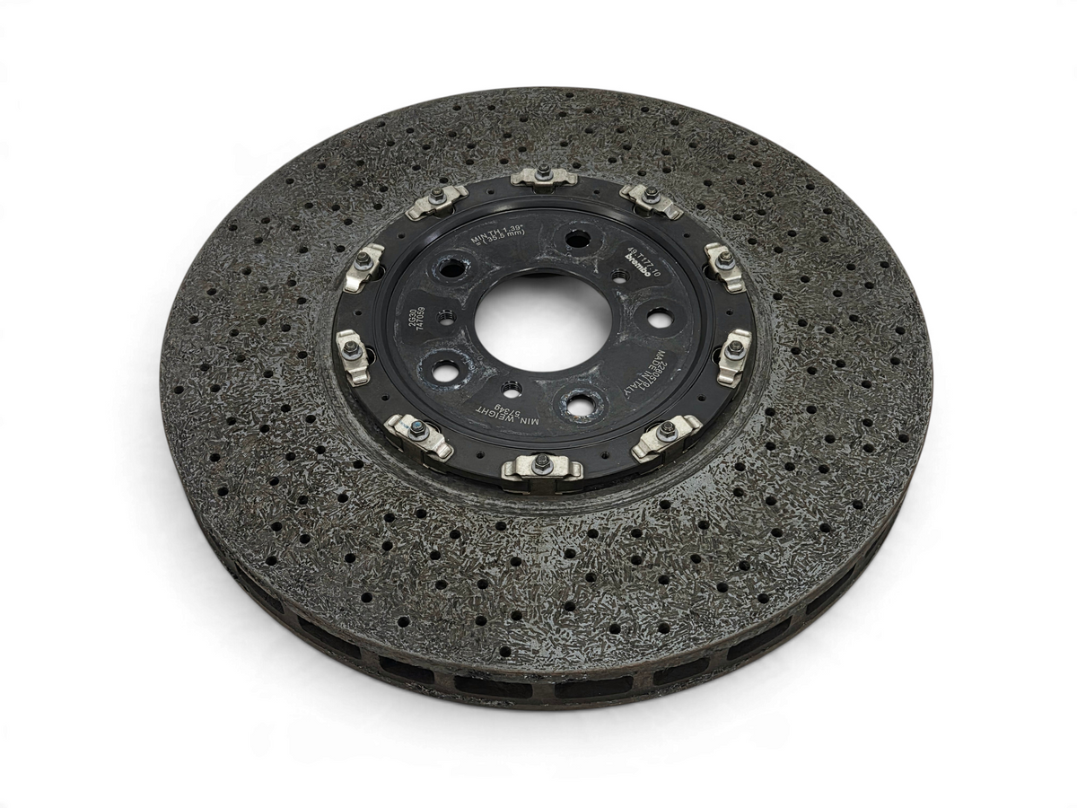 Send it Auto Parts OEM Brembo carbon ceramic front brake rotor for 2009-2013 Chevrolet Corvette C6 ZR1