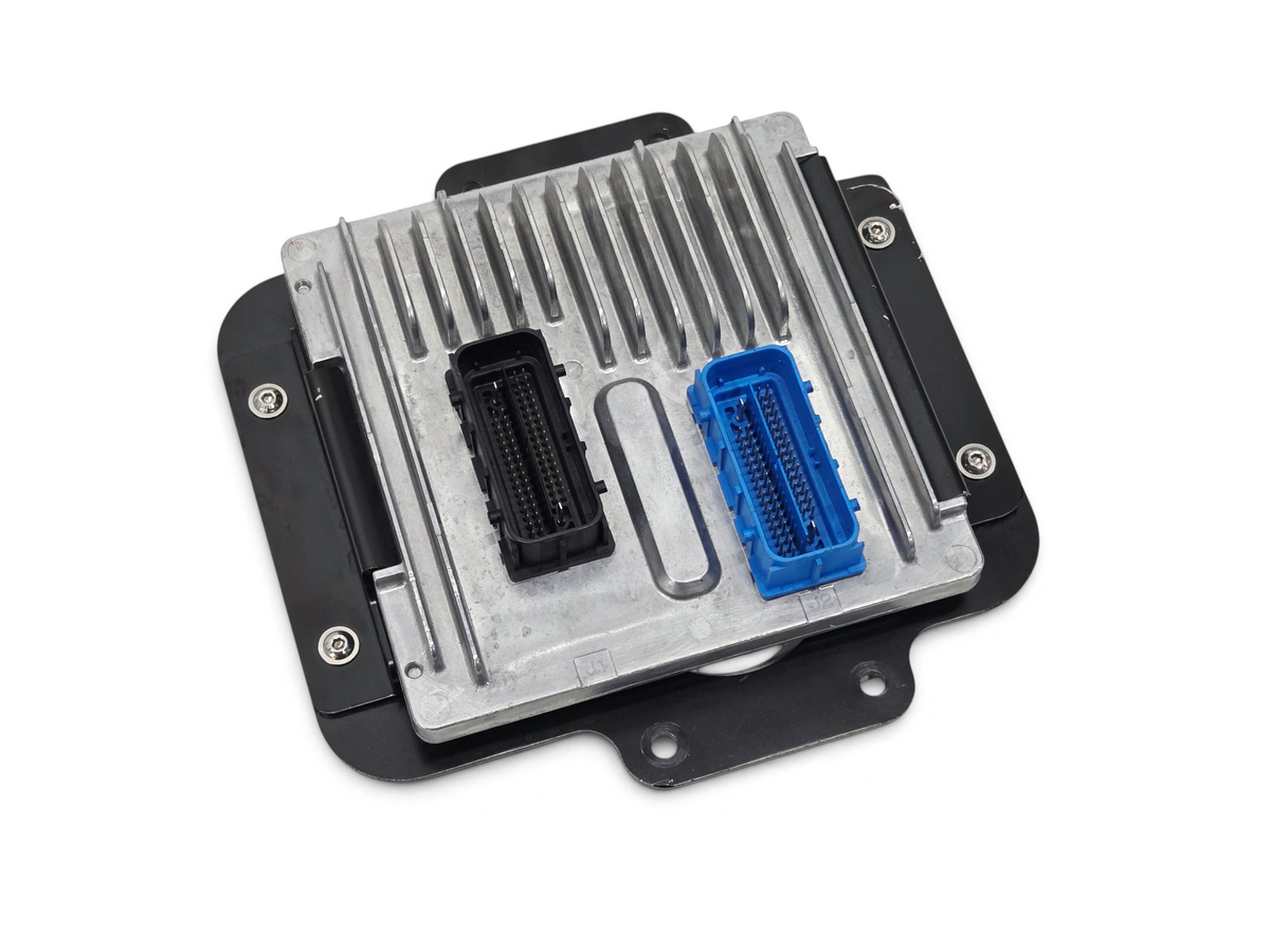 Send it Auto Parts OEM GM fuel injector control module for 2019 Corvette ZR1 with black and blue electrical ports