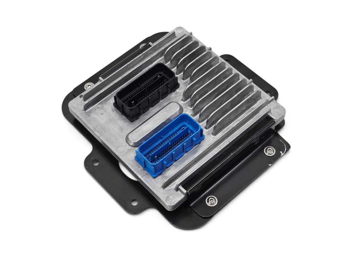 Send it Auto Parts OEM GM fuel injector control module for 2019 Corvette ZR1 with black and blue electrical ports