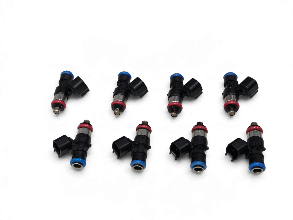 Send it Auto Parts set of eight OEM GM 12678576 secondary port fuel injectors for 2019 Corvette ZR1 LT5 engine