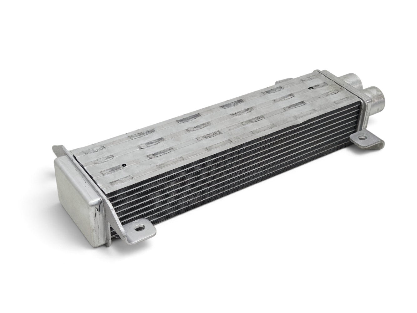 Send it Auto Parts OEM Chevy Corvette C6 LS9 ZR1 supercharger intercooler brick, silver aluminum construction
