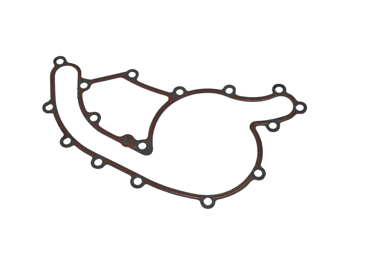 Send it Auto Parts OEM GM water pump gasket for 1990-1995 Corvette C4 ZR-1 LT5 engine with black and red seal design