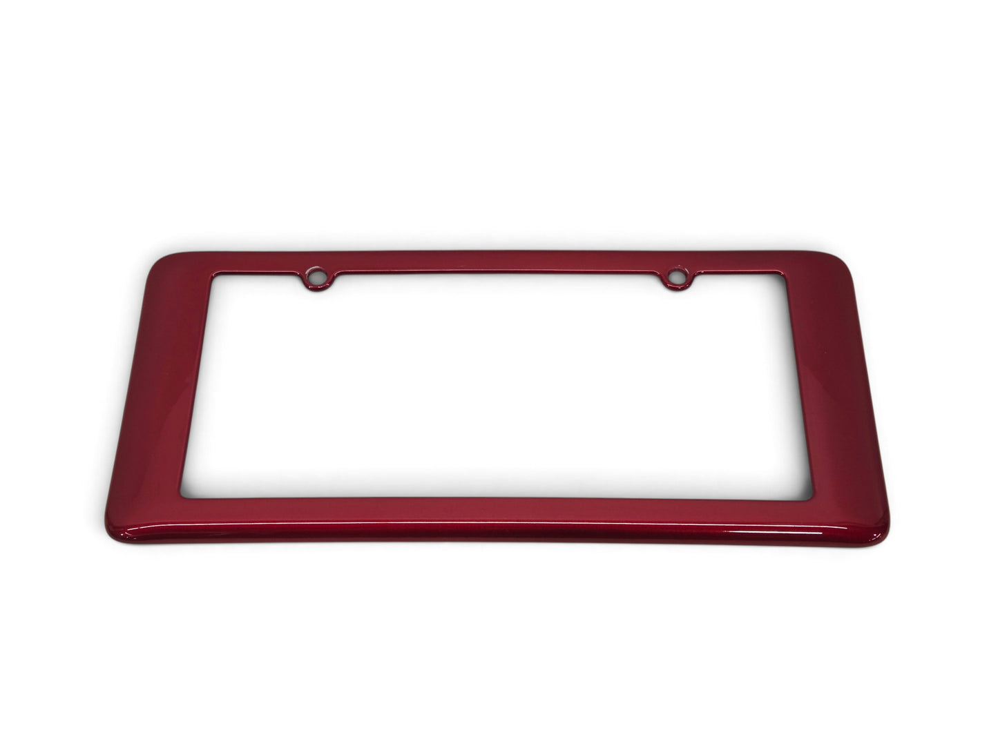 Send it Auto Parts OEM Crystal Red license plate frame for 2008-2013 Corvette C6 with factory paint finish