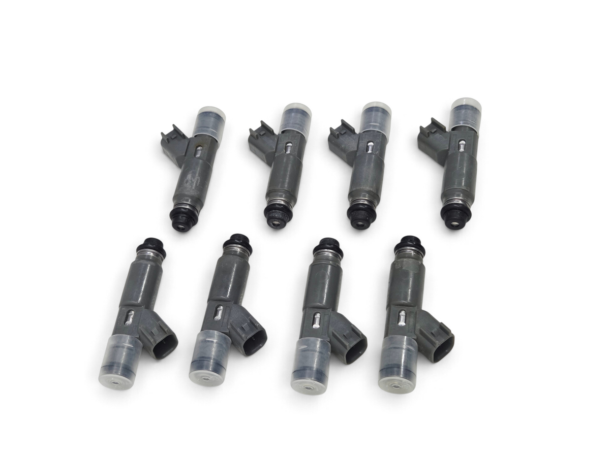 Send it Auto Parts set of eight grey Denso 2000cc high impedance fuel injectors with EV6 connectors