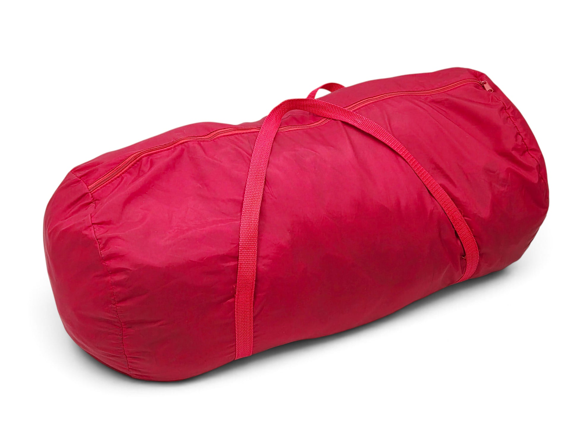 Send it Auto Parts red satin Ferrari California indoor car cover storage bag with zipper and carry handles
