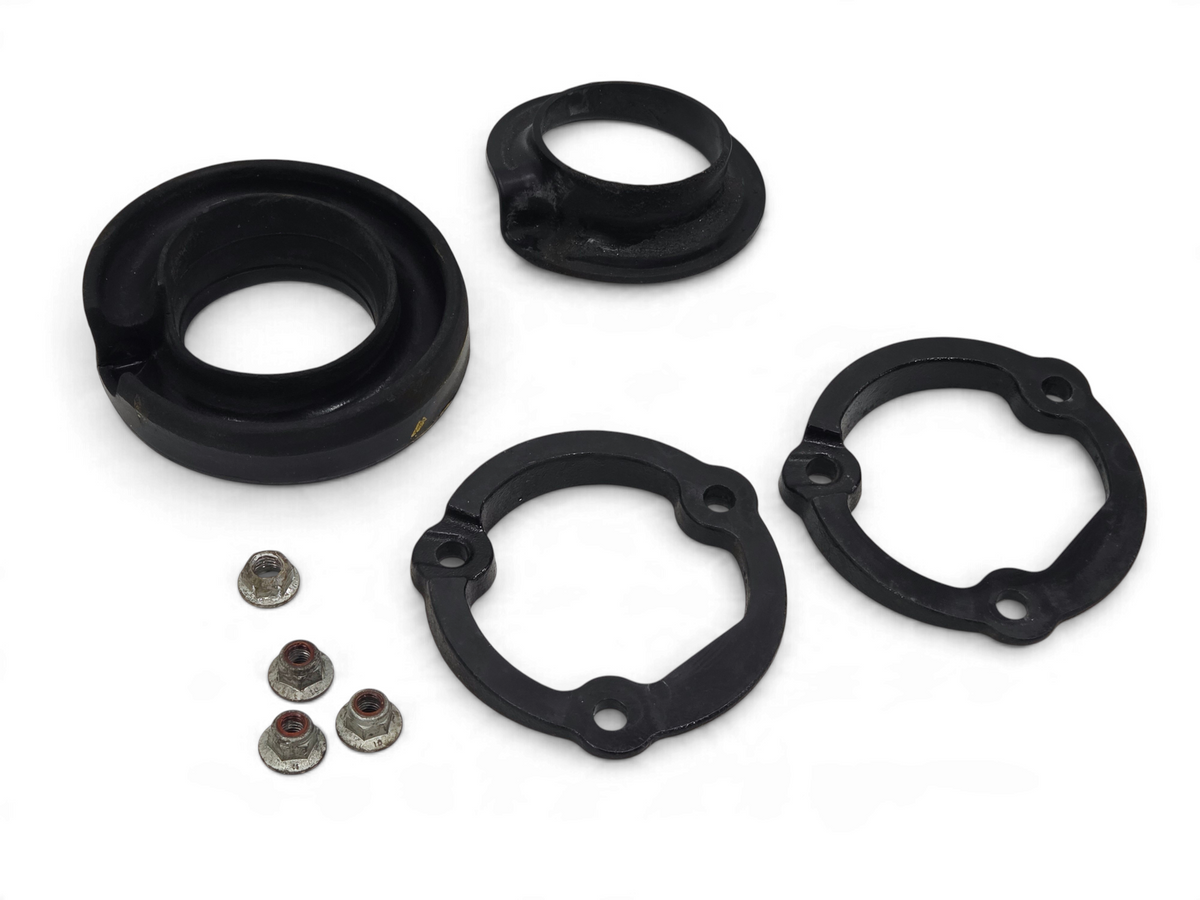 Send it Auto Parts OEM Ford F-150 SVT Raptor front shock shims, insulators, and mounting hardware kit.