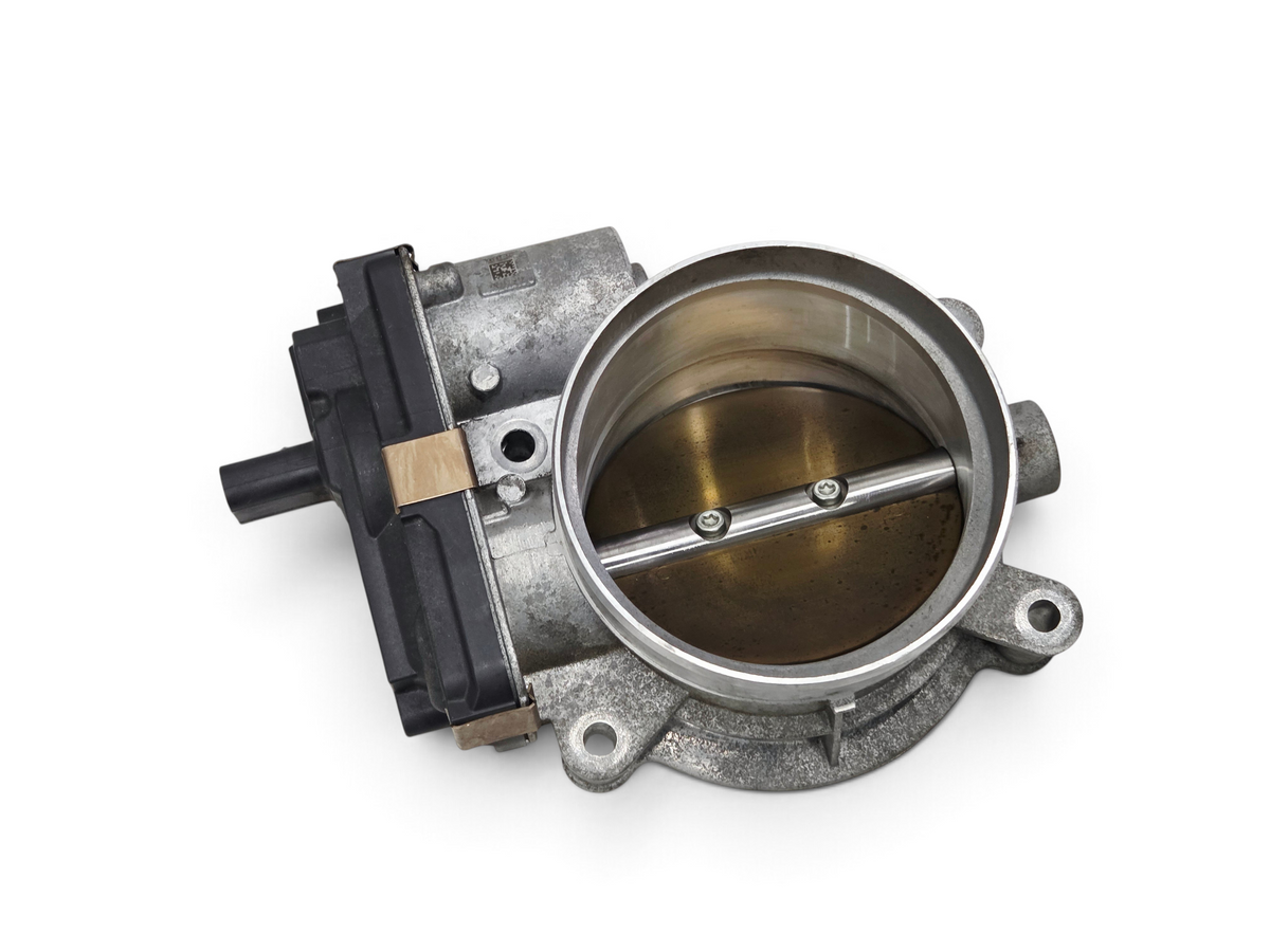 Send it Auto Parts ACDelco GM fuel injection throttle body for LT engine series, silver metal and black plastic