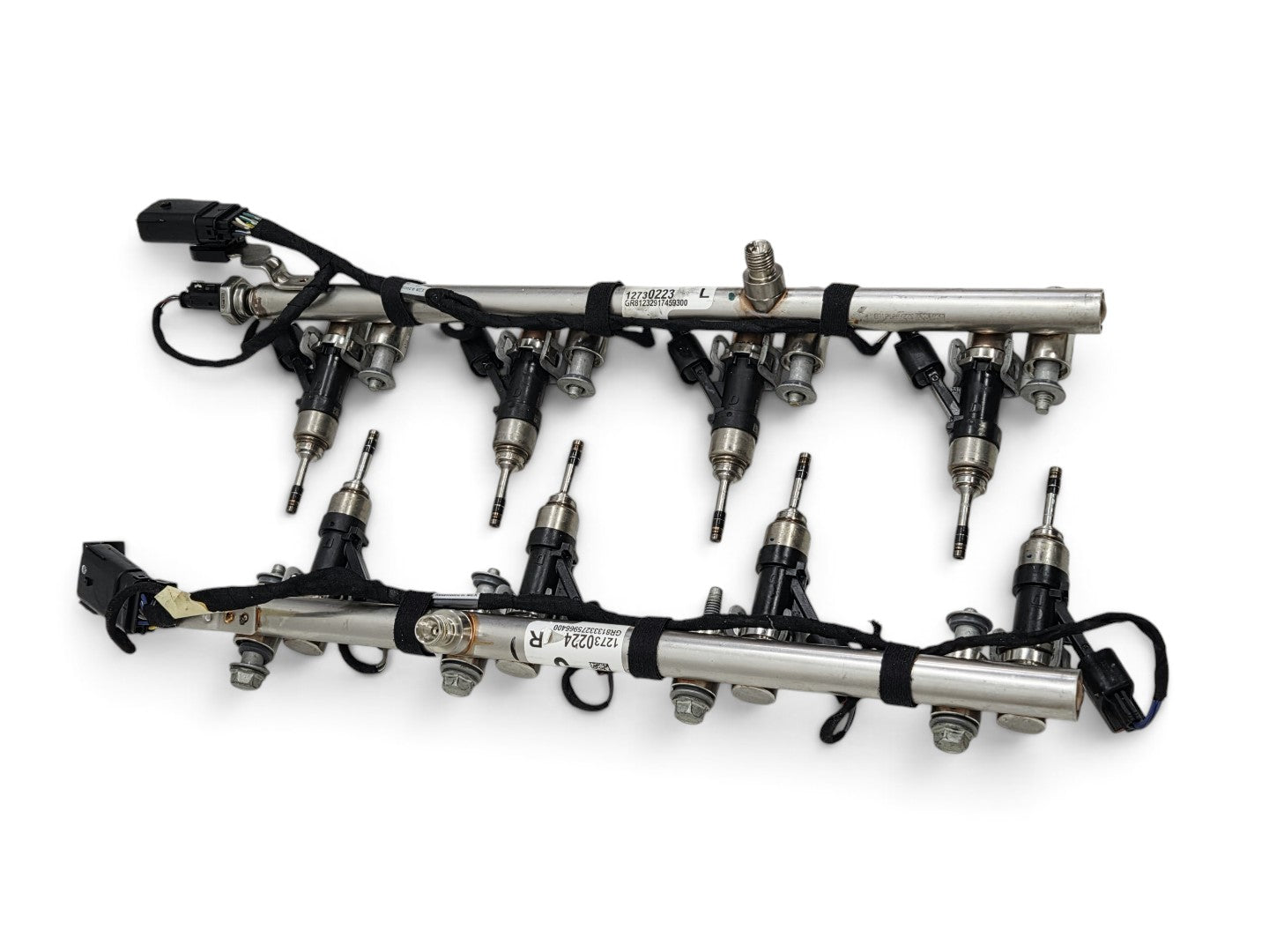 Send it Auto Parts OEM GM fuel rails, wiring harness, and 6mm tip injectors for 6.2L and 6.6L Gen V L87 L8T engines.