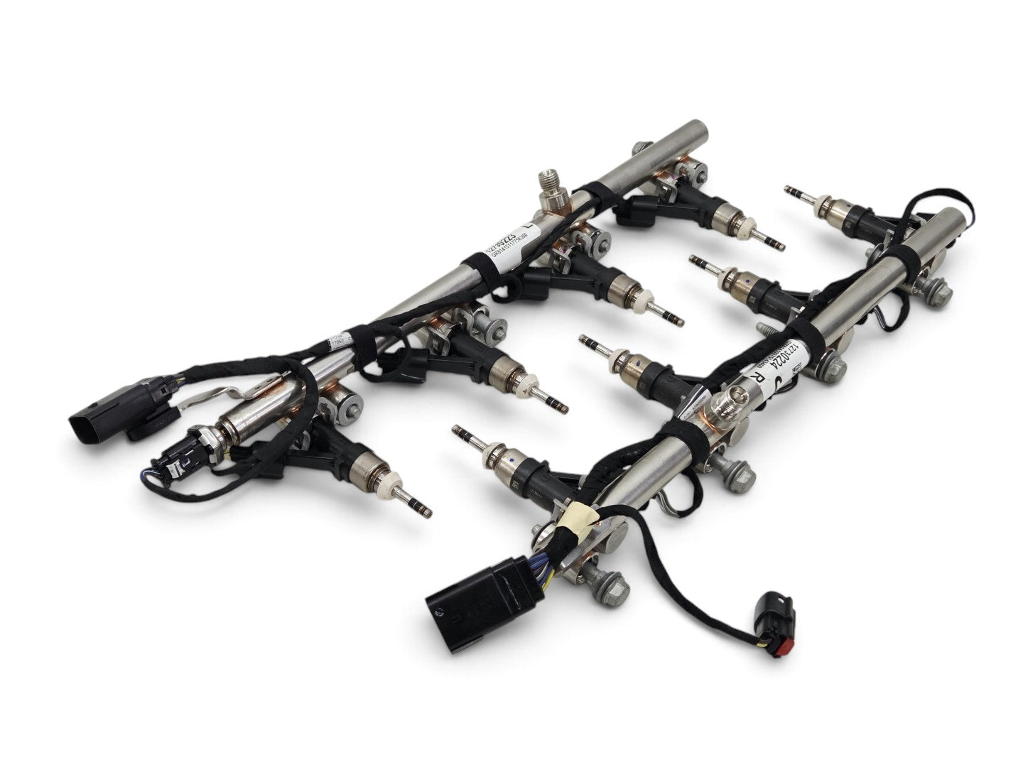 Send it Auto Parts OEM fuel rails, wiring harness, and 6mm tip injectors for GM 6.2L and 6.6L Gen V engines.