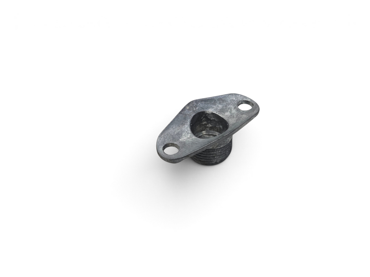 Send it Auto Parts genuine OEM GM radio antenna RF housing fitting for Corvette, Camaro, and Firebird models.