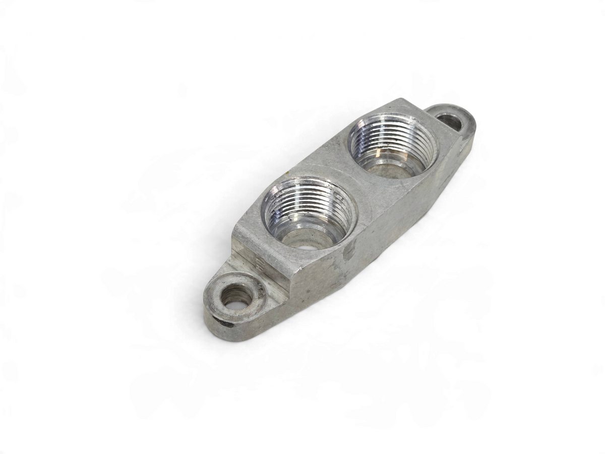 Send it Auto Parts GM dry sump oil pan AN style adapter for LT1, LT4, LS7, and LS9 engines