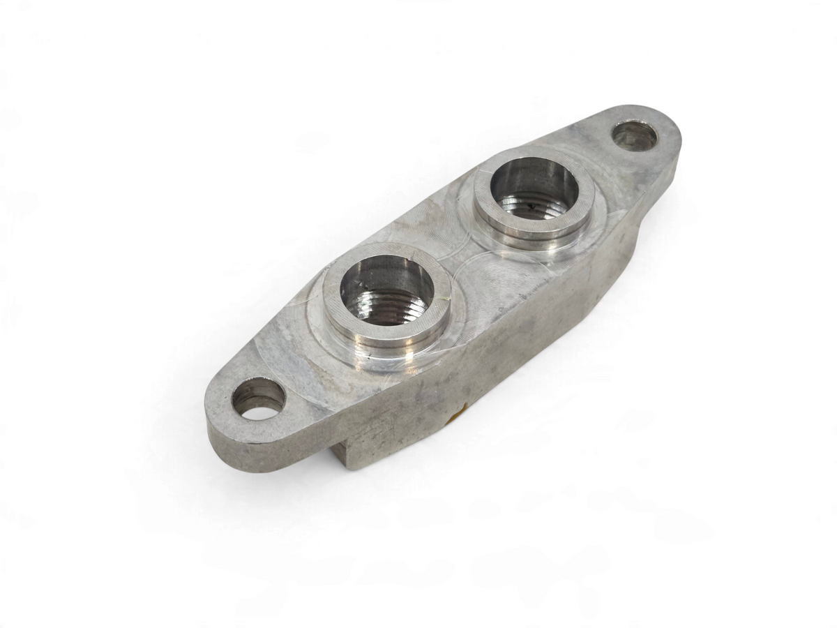 Send it Auto Parts OEM GM dry sump oil pan AN style adapter for LT1, LT4, LS7, and LS9 engines