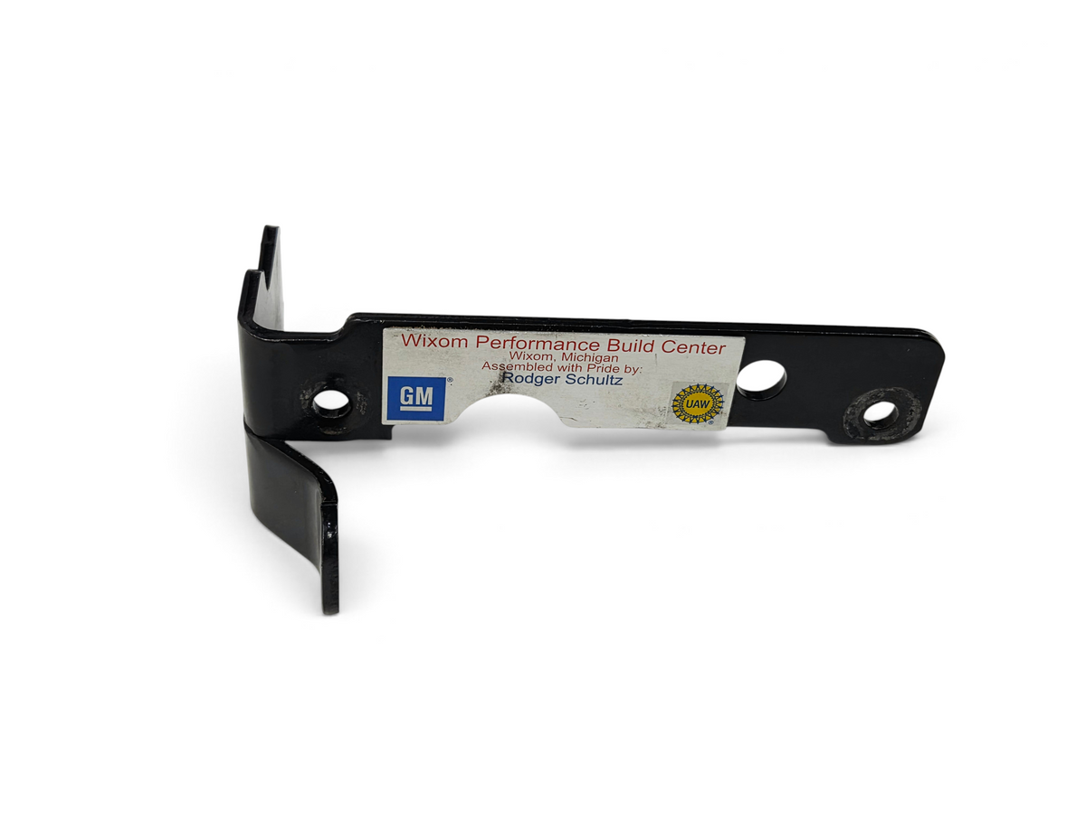 Send it Auto Parts OEM GM Corvette C6 Z06 LS7 intake manifold bracket with Wixom Performance Build Center label