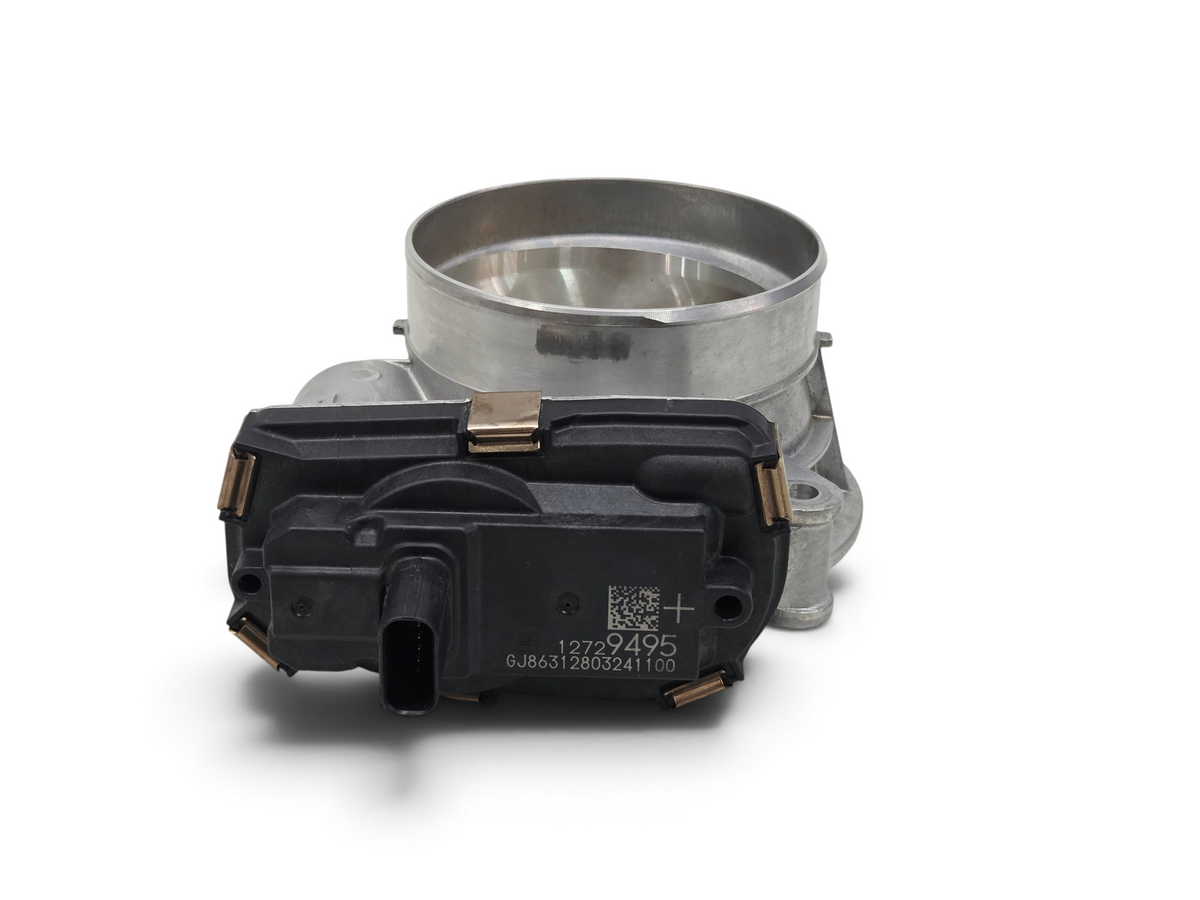 Send it Auto Parts genuine OEM GM fuel injection throttle body part 12729495 with black housing and metal intake