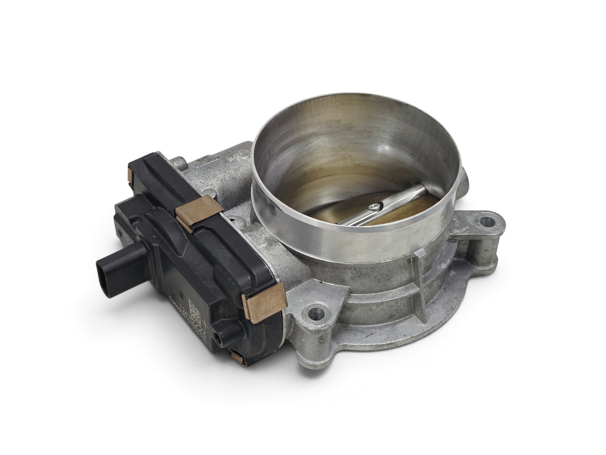 ACDelco GM fuel injection throttle body from Send it Auto Parts, featuring a metallic housing and black sensor unit.