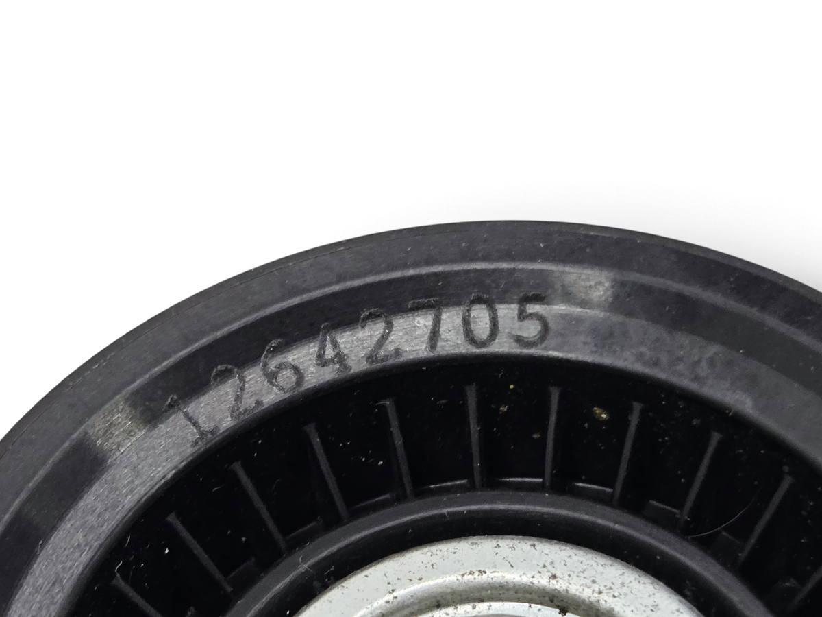 Send it Auto Parts OEM GM 12642705 idler pulley for 6.2L LT4 engines, showing part number detail.