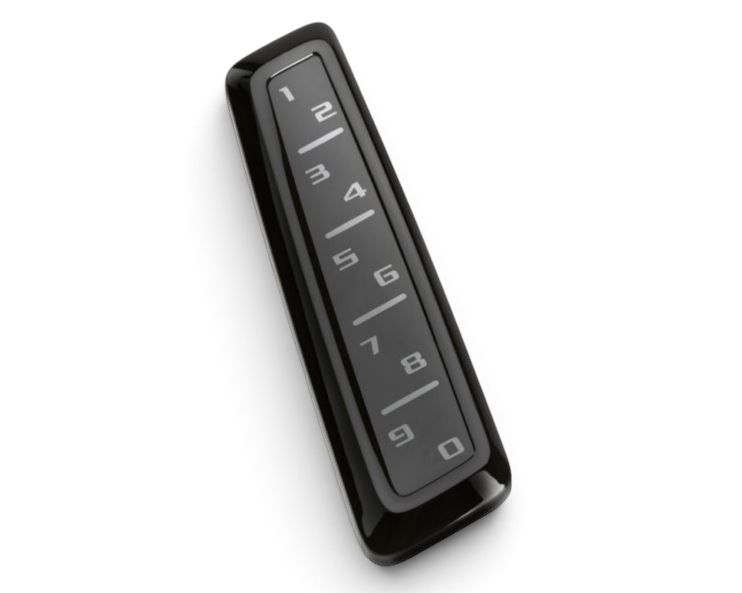 Send it Auto Parts OEM GM keyless entry keypad for Chevrolet, GMC, Cadillac, and Buick vehicles with illuminated keys.