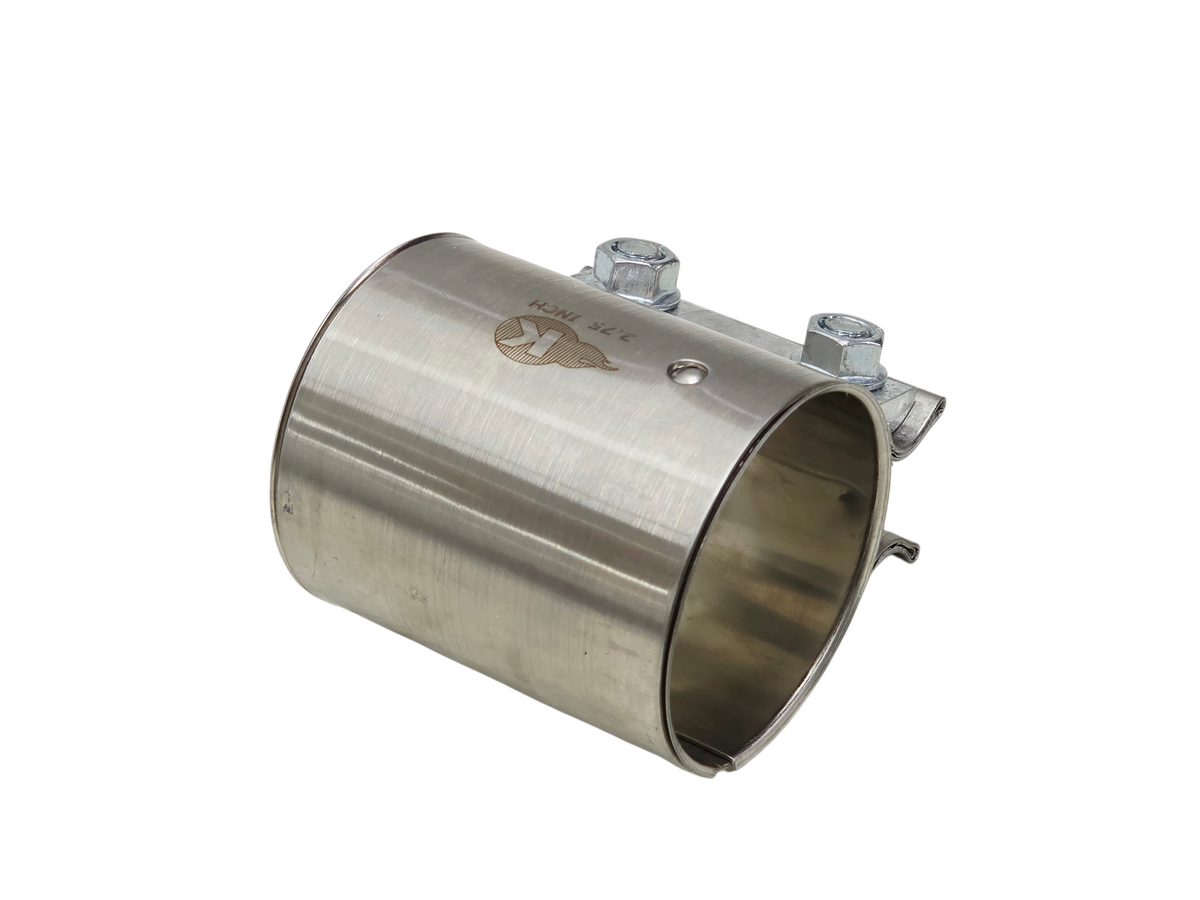 Send it Auto Parts 2.75 inch Kooks stainless steel exhaust sleeve coupler band clamp for automotive exhaust systems
