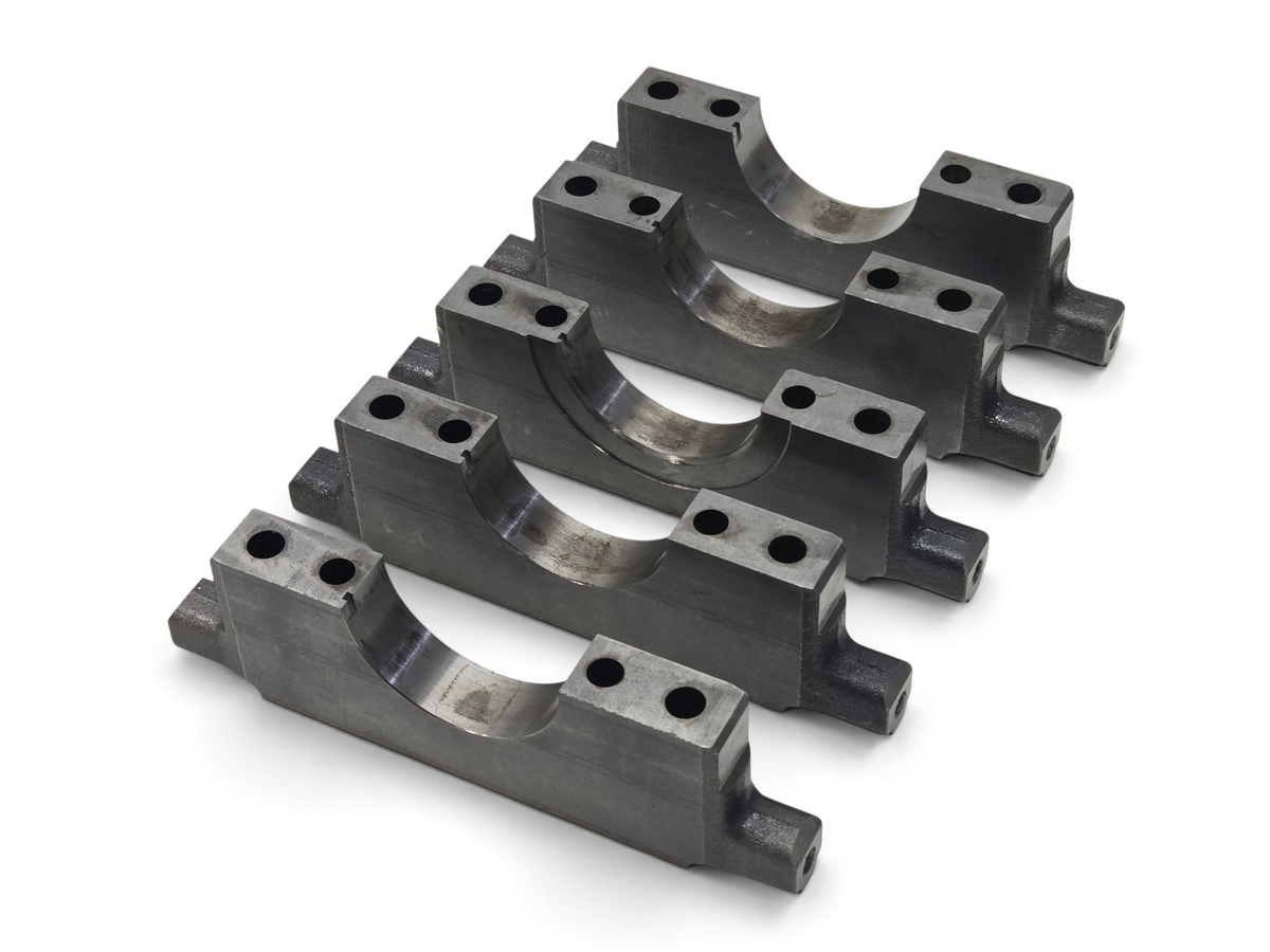 Send it Auto Parts OEM GM 6.2L V8 main bearing crankshaft caps for L86 and LT1 engines, full set of five.