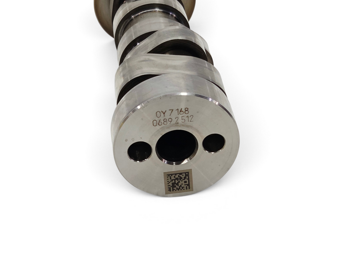 Send it Auto Parts OEM GM 6.2L L87 camshaft for Silverado and Escalade engines with laser-etched part numbers