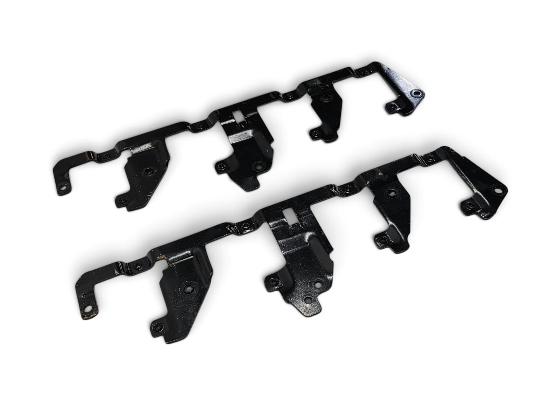 Send it Auto Parts pair of black OEM GM ignition coil brackets for LS series engines, part number 12580353