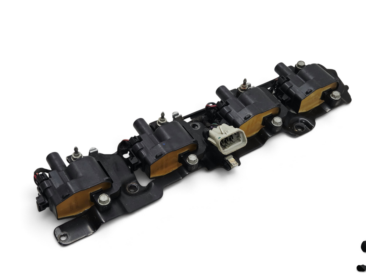 Send it Auto Parts OEM GM LS1 LS6 ignition coil bracket set with harness for Corvette, Camaro, and Firebird engines.