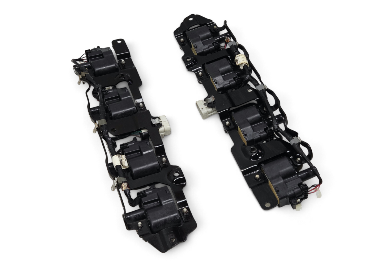 Send it Auto Parts OEM GM LS1 LS6 ignition coil brackets with coils and wiring harnesses for Corvette and Camaro.
