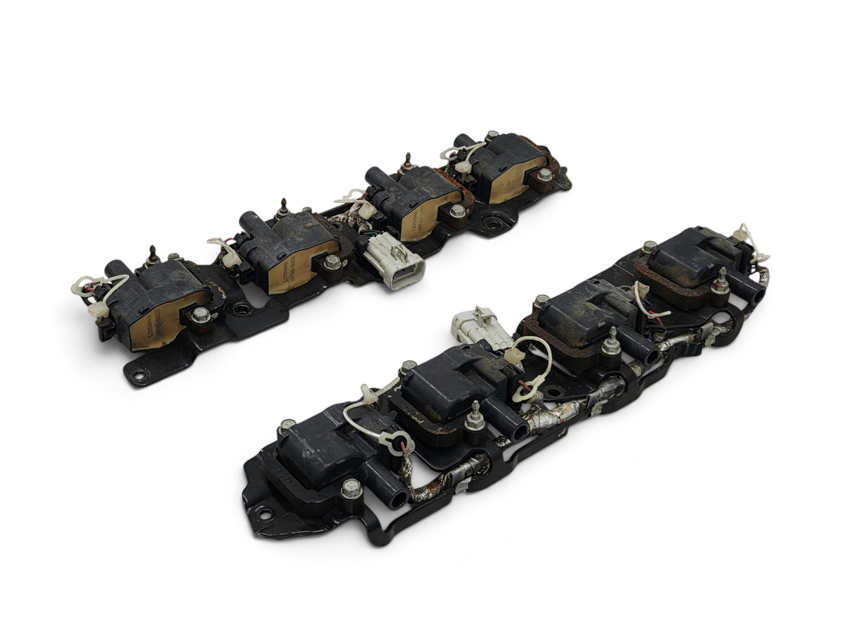 Send it Auto Parts OEM GM LS1 LS6 ignition coil brackets with coils and wiring harness for Corvette and Camaro