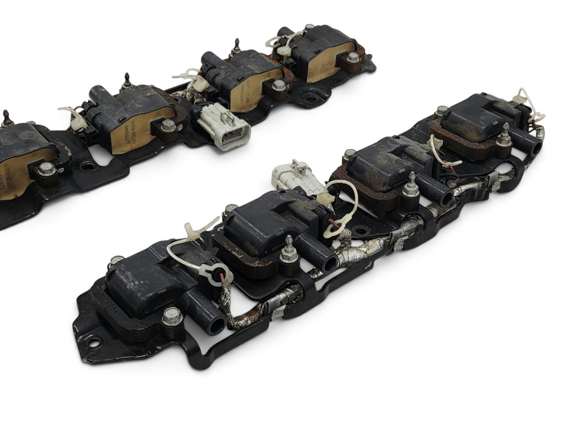 Send it Auto Parts OEM GM LS1 LS6 ignition coil brackets with coils and wiring harness for Corvette and Camaro