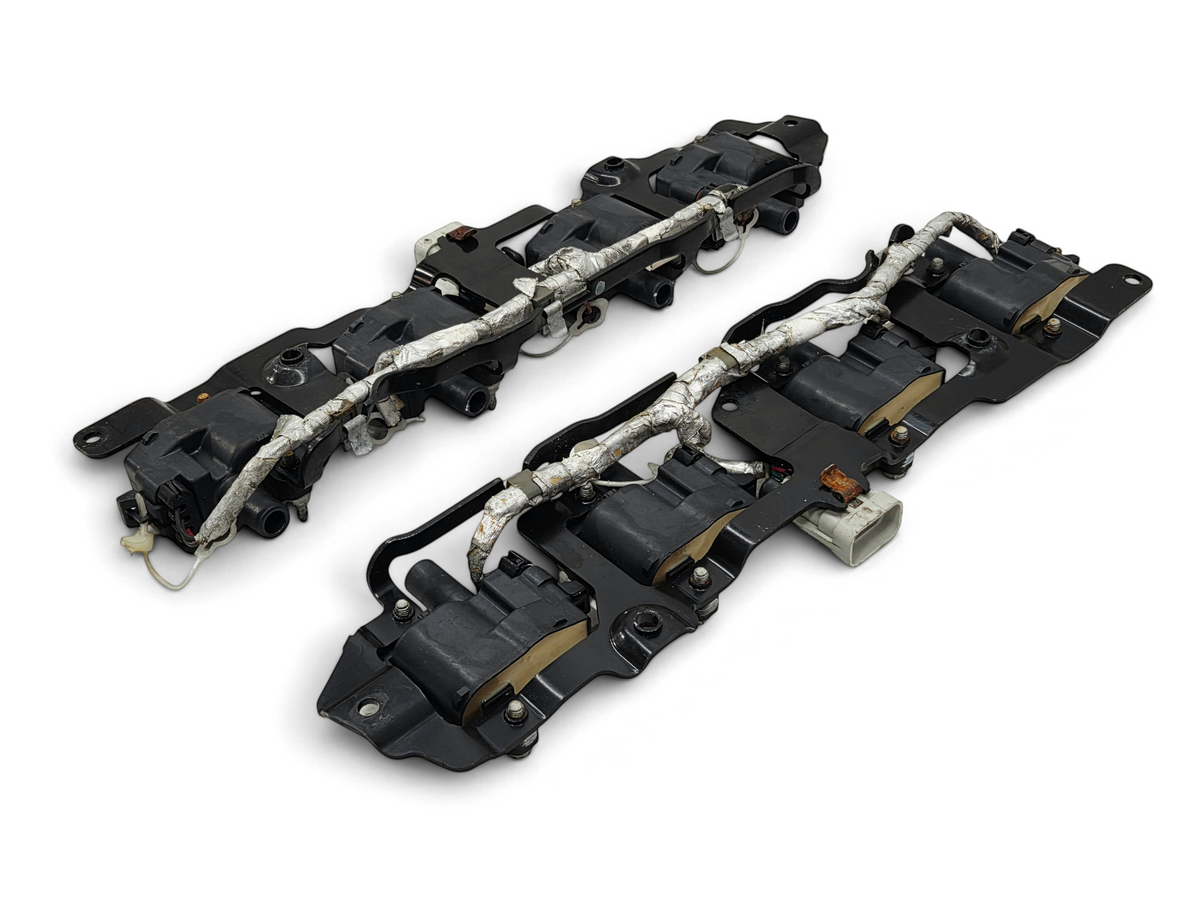 Send it Auto Parts OEM GM LS1 LS6 ignition coil brackets with coils and wiring harness for Corvette and Camaro