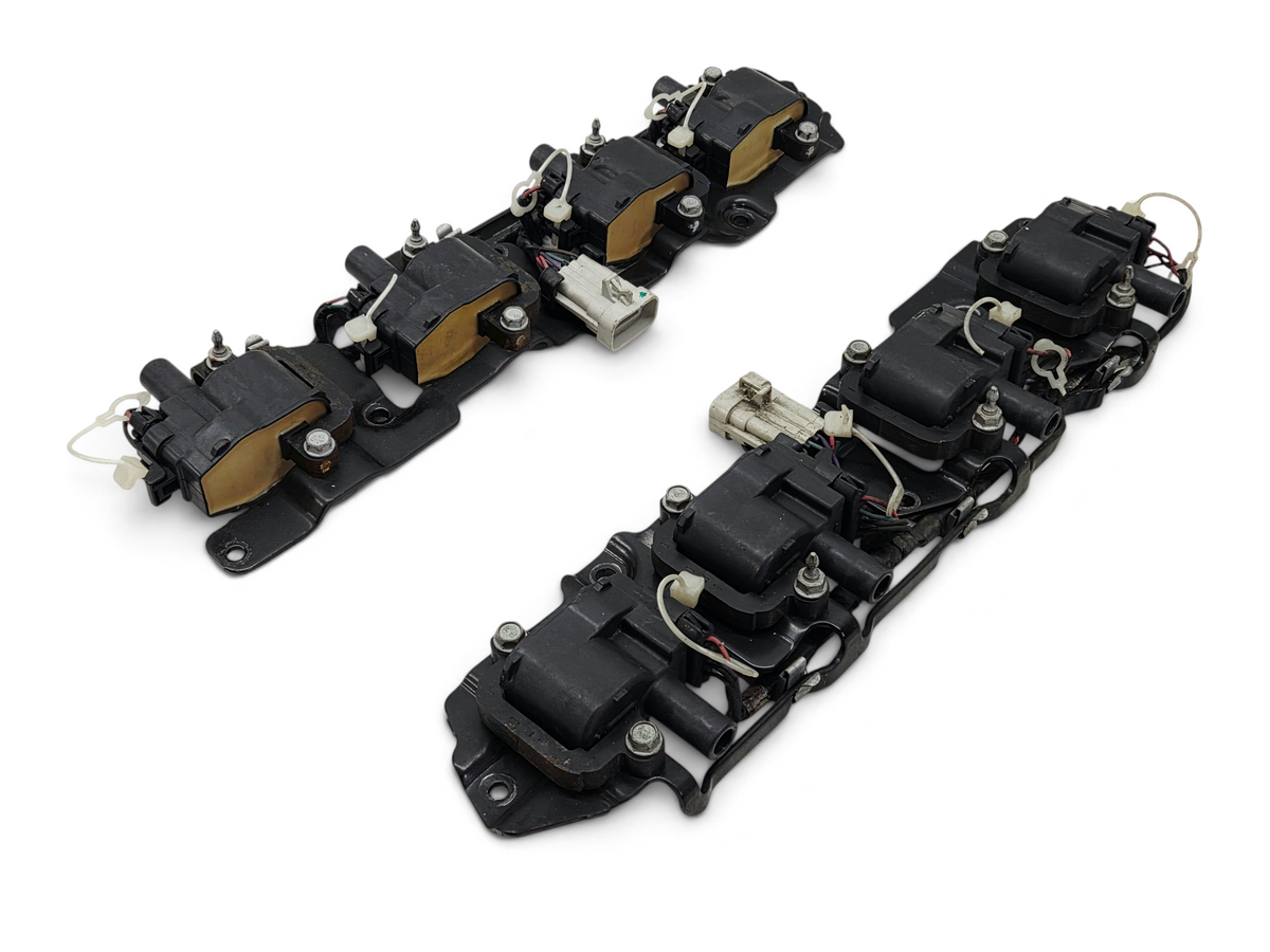 Send it Auto Parts OEM GM LS1 LS6 ignition coil brackets with coils and wiring harness for Corvette and Camaro