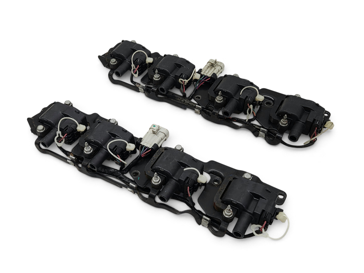 Send it Auto Parts OEM GM LS1 LS6 ignition coil brackets with coils and wiring harness for Corvette and Camaro