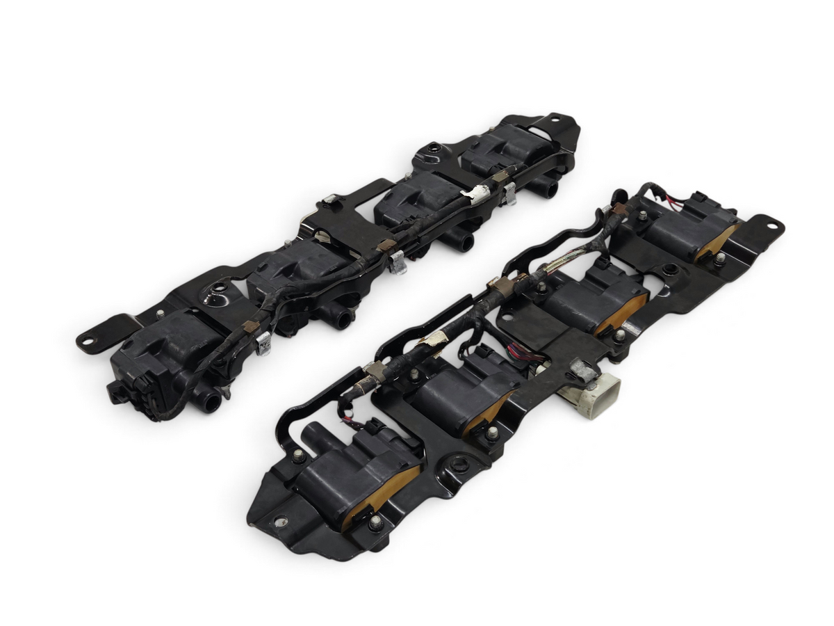 Send it Auto Parts OEM GM LS1 LS6 ignition coil brackets with coils and wiring harness for Corvette and Camaro