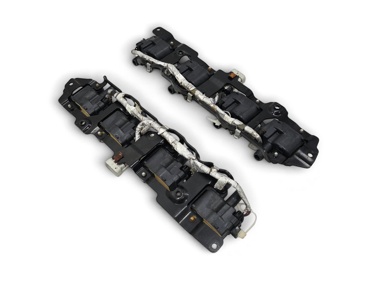 Send it Auto Parts OEM GM LS1 LS6 ignition coil brackets with coils and wiring harness for Corvette and Camaro