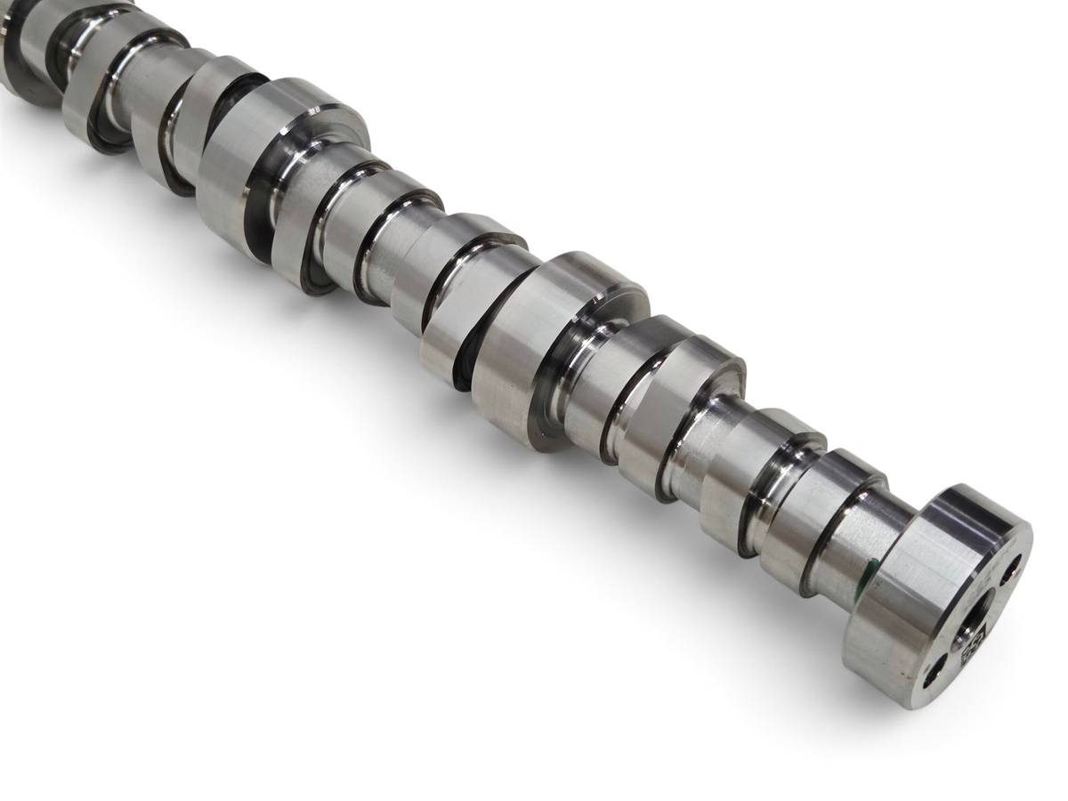 Send it Auto Parts OEM GM LS3 single bolt camshaft for 6.2L V8 engines, showing precision machined steel lobes.