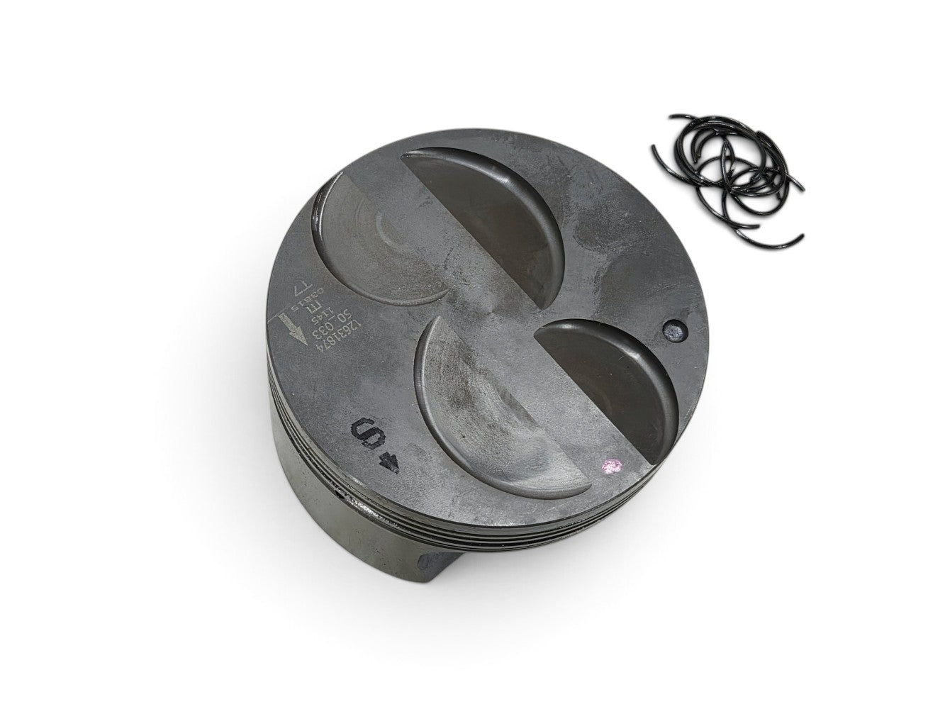 Send it Auto Parts OEM GM LS7 7.0L engine piston with pin and clips for Corvette C6 Z06 and Camaro Z/28