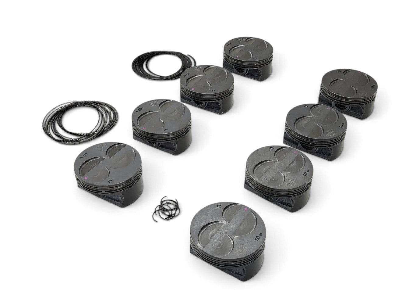 Send it Auto Parts OEM GM LS7 7.0L engine pistons with pins and clips for Corvette C6 Z06 and Camaro Z/28