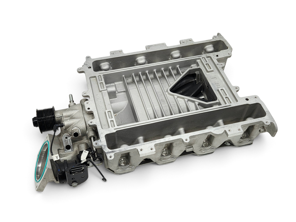 Send it Auto Parts OEM GM LS9 supercharger for 2009-2013 Corvette C6 ZR1 with Lingenfelter 2.60 inch pulley installed