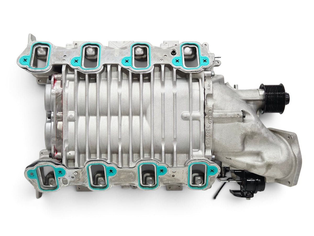 Send it Auto Parts OEM GM LS9 supercharger for 2009-2013 Corvette C6 ZR1 with Lingenfelter 2.60 inch pulley installed