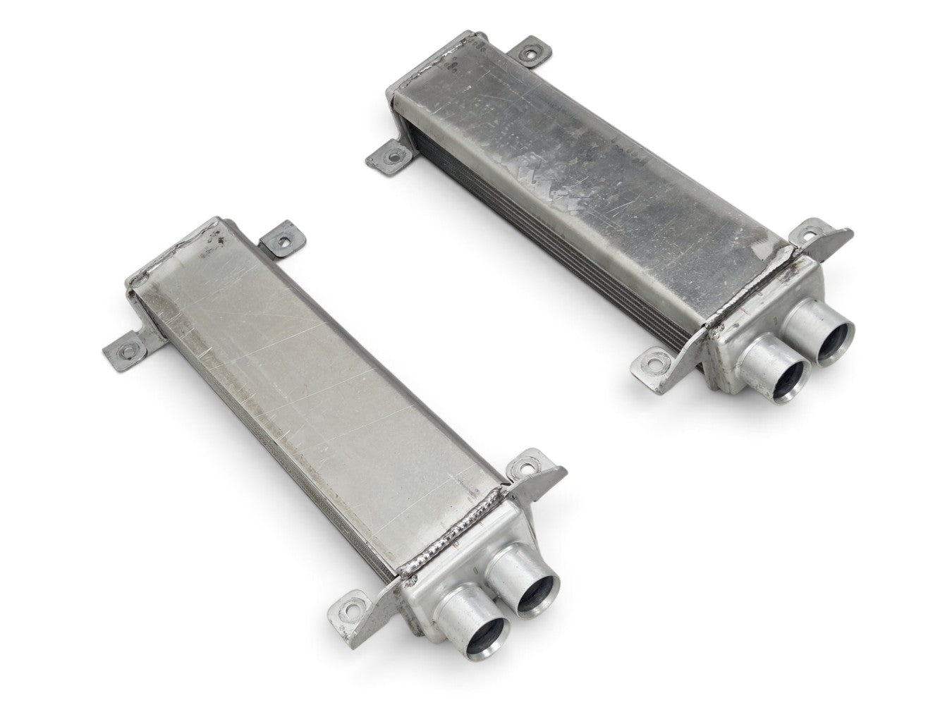 Send it Auto Parts pair of reinforced aluminum intercooler bricks for 2009-2013 Chevy Corvette LS9 ZR1 supercharger