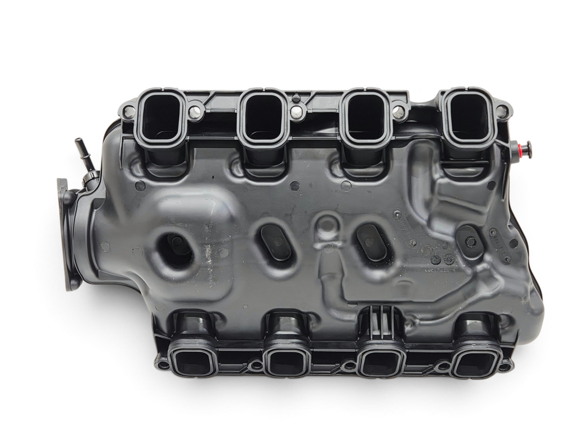 Send it Auto Parts OEM GM 6.2L Gen V LT1 intake manifold for C7 Corvette and 6th Gen Camaro, black composite.