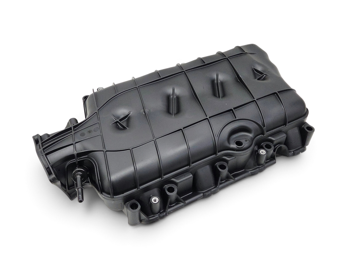 Send it Auto Parts OEM GM 6.2L LT1 intake manifold for Chevrolet Corvette and Camaro, black composite construction.