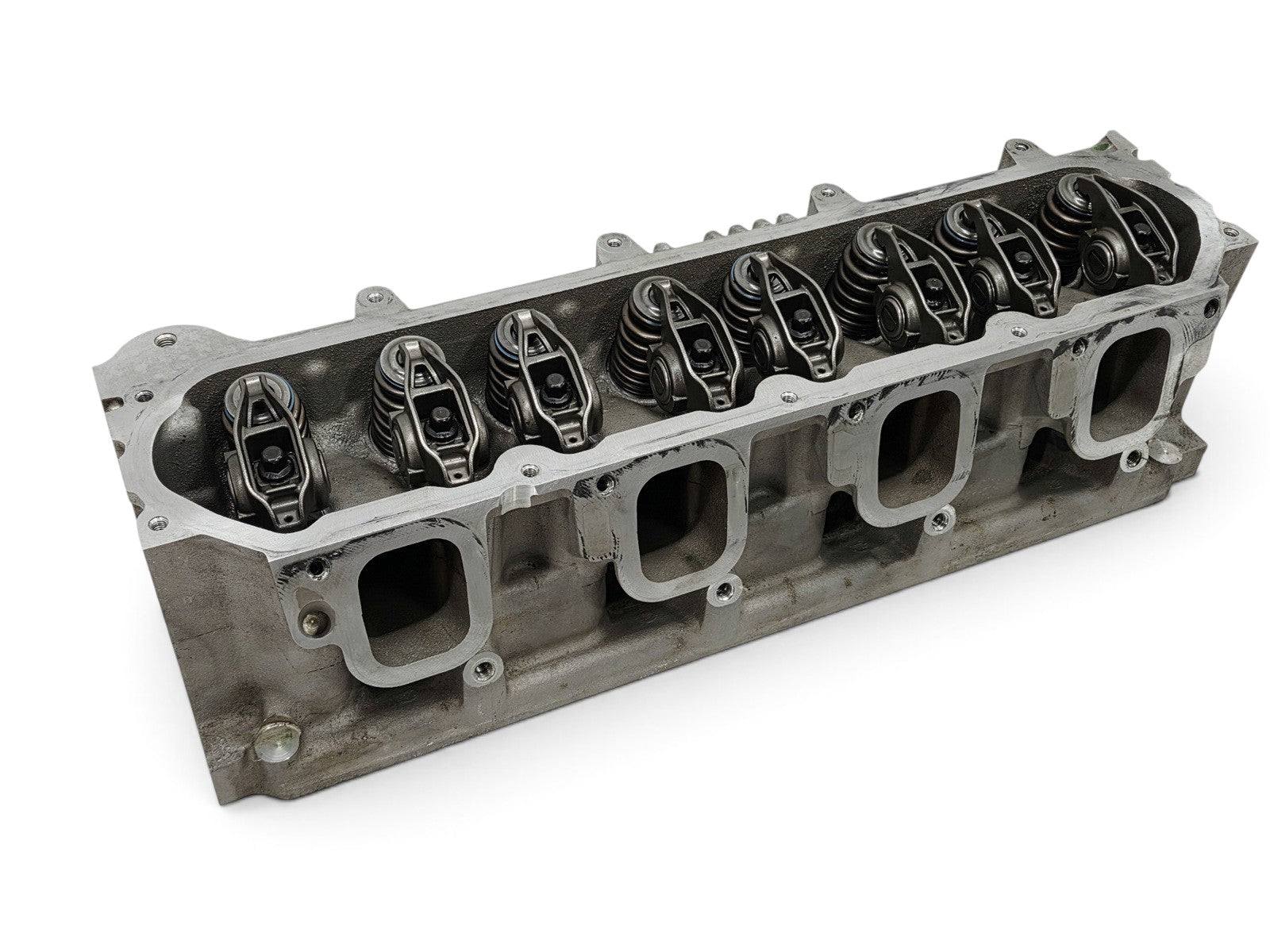 Send it Auto Parts OEM GM LT4 6.2L cylinder head pair with valve train components for Corvette and Camaro engines.