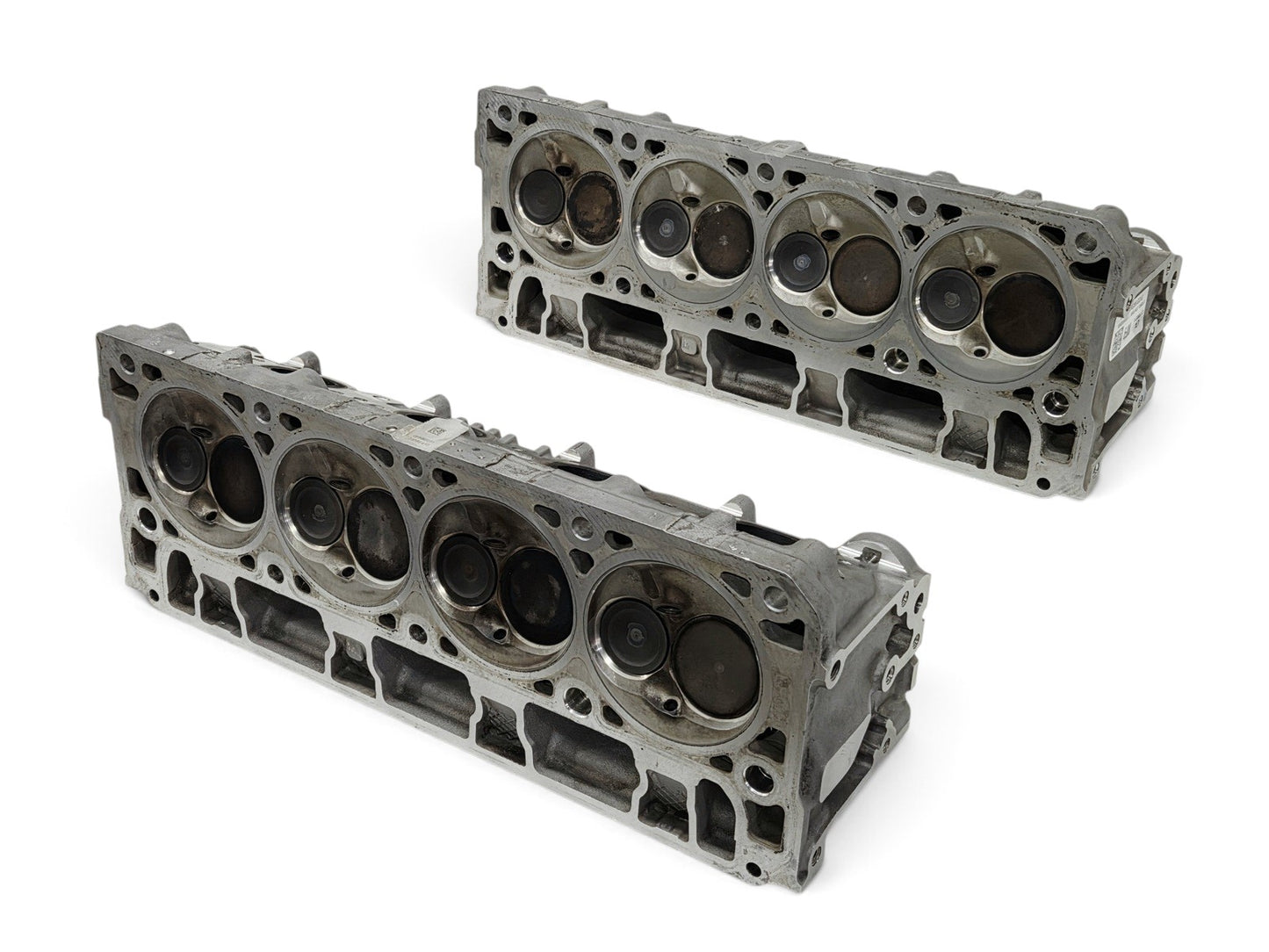 Send it Auto Parts pair of OEM GM LT4 6.2L cylinder heads for Corvette and Camaro with lash caps included.
